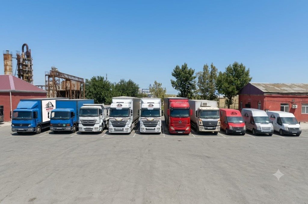 Mirvari Logistics nəqliyyat parkı